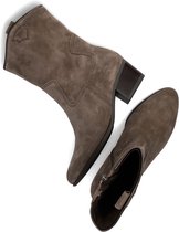 Gabor 681.2 Enkellaarsjes - Enkelboots met rits - Dames - Taupe - Maat 37,5