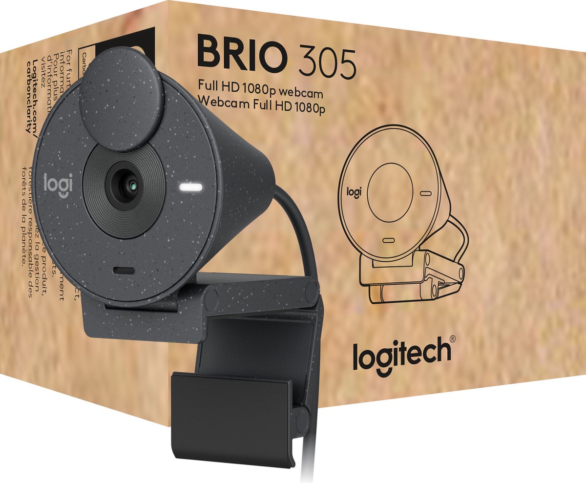 Logitech Brio 305 USB-C webcam