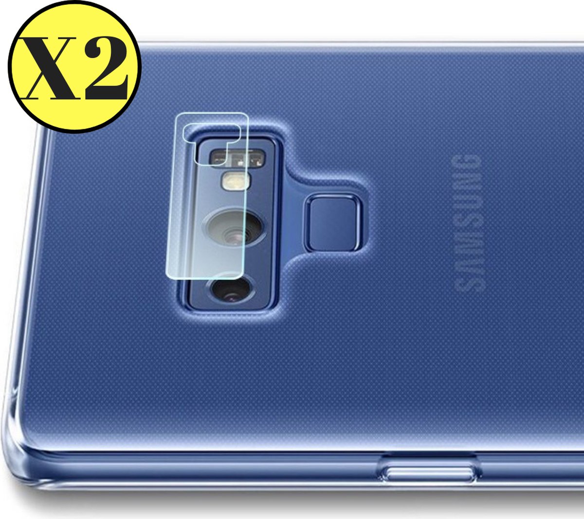 Camera Protector voor Samsung Galaxy Note 9 - 2 stuks van glas Transparante glazen