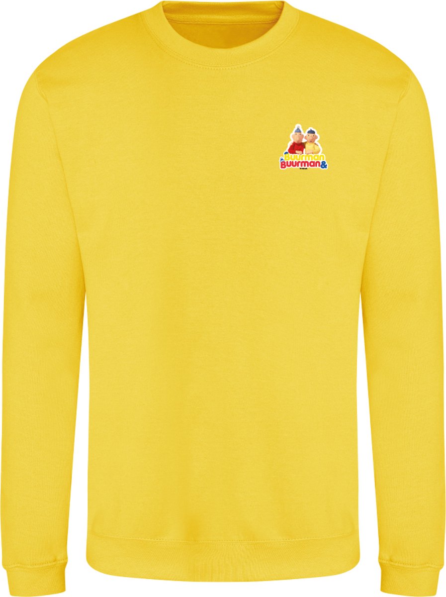 Crew sweater Buurman & Buurman Geel L