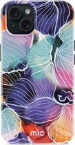 MIO MagSafe Apple iPhone 15 / 14 / 13 Hoesje | Hard Shell Back Cover | Geschikt voor MagSafe | Flowers