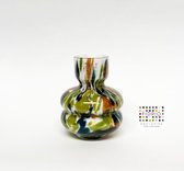 Design Vaas Sienna - Fidrio COLORI - glas, mondgeblazen bloemenvaas - hoogte 20 cm