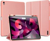 Dux Ducis - Tablet hoes geschikt voor iPad Air (2024) - 13 Inch - Domo Book Case - Auto Wake/Sleep functie - Roze