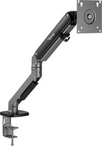 Ranqer Pro Single Monitor Bracket - Bras pour moniteur - Écrans 17 à 32 pouces - Montage VESA - inclinable - gris sidéral