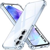 Samsung Galaxy A35 5G Hoesje backcover Shockproof siliconen Transparant
