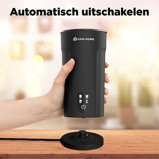 Housnat Elektrische melkopschuimer, 240 ml, One Touch 4-in-1