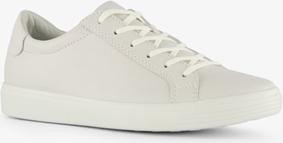 Chaussures à lacets pour femme en cuir ECCO Soft Classic blanc - Taille 41 - Semelle amovible