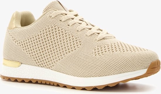 Hush Puppies dames sneakers beige - Maat 37 - Uitneembare zool