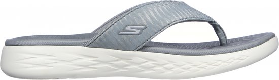 Skechers On the Go dames slipper - Licht grijs - Maat 41