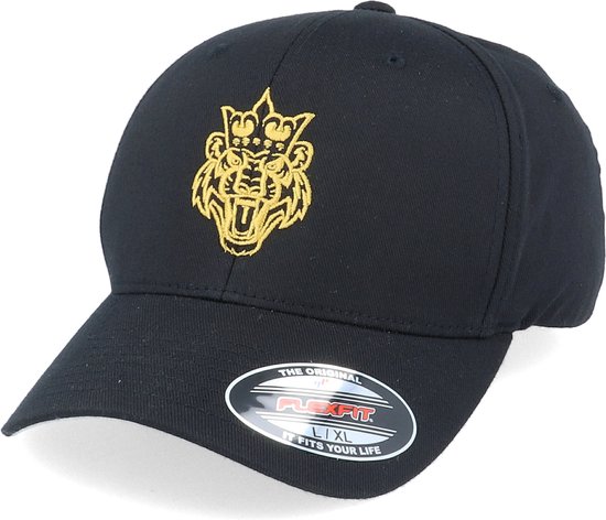 Hatstore- Tiger King Black/Gold Flexfit - Iconic Cap