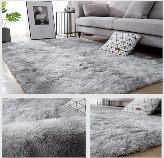 tapijt super zacht pluizig antislip\Tapijt voor woonkamer - Comfortabel ontwerp 140 * 200cm