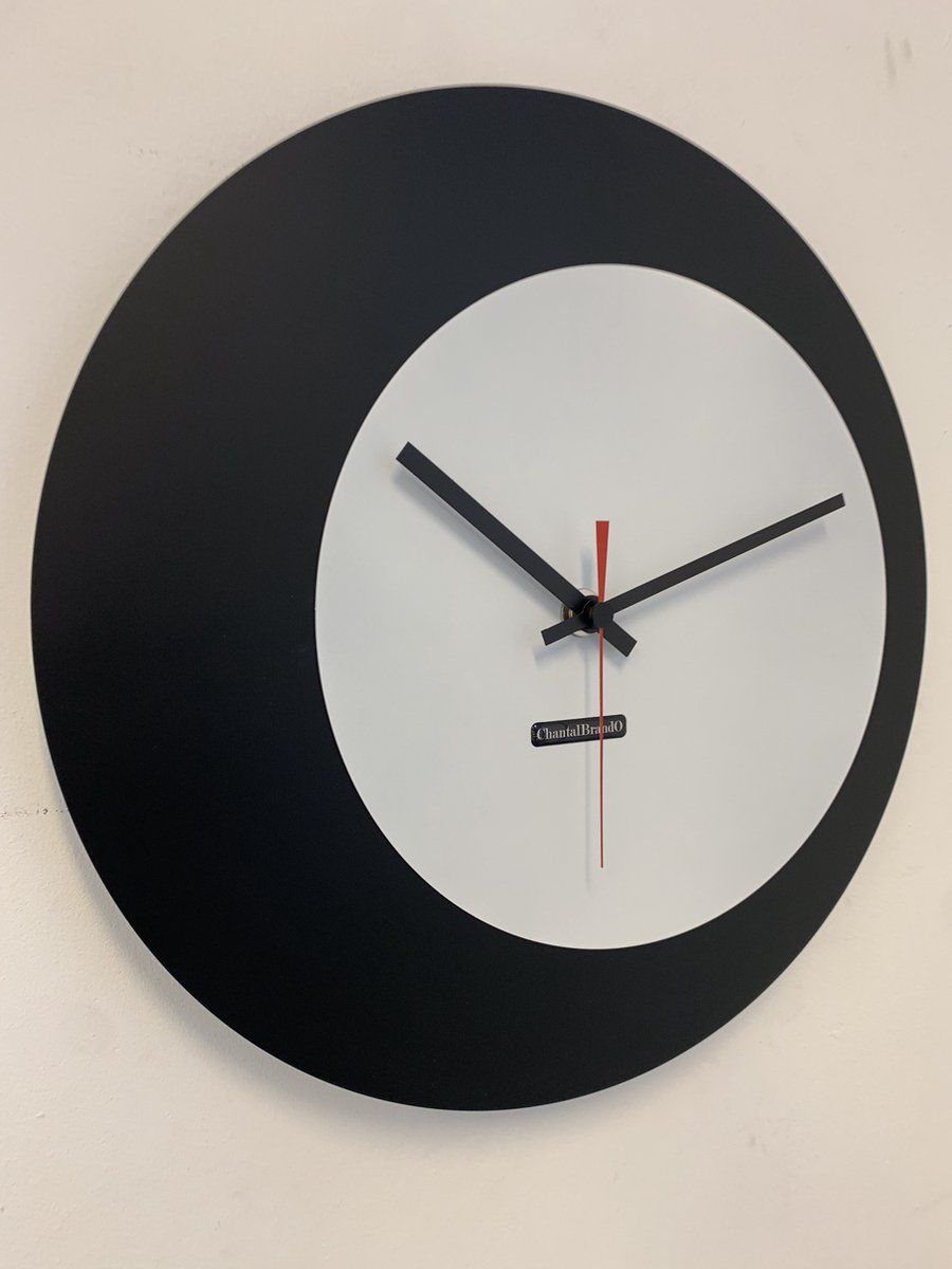 ChantalBrandO wandklok ECLIPS Modern Design