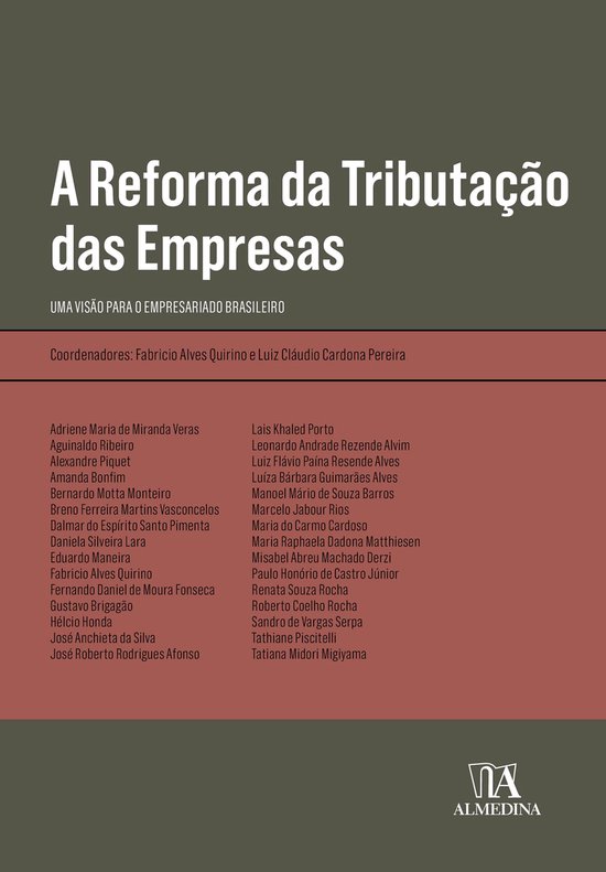 Obras Coletivas - A reforma da tributação das empresas - cover