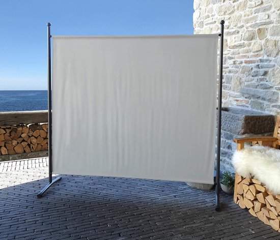 QUICK STAR 2 Stück Paravent 150 x 190 cm Stoff Raumteiler Groß Garten
