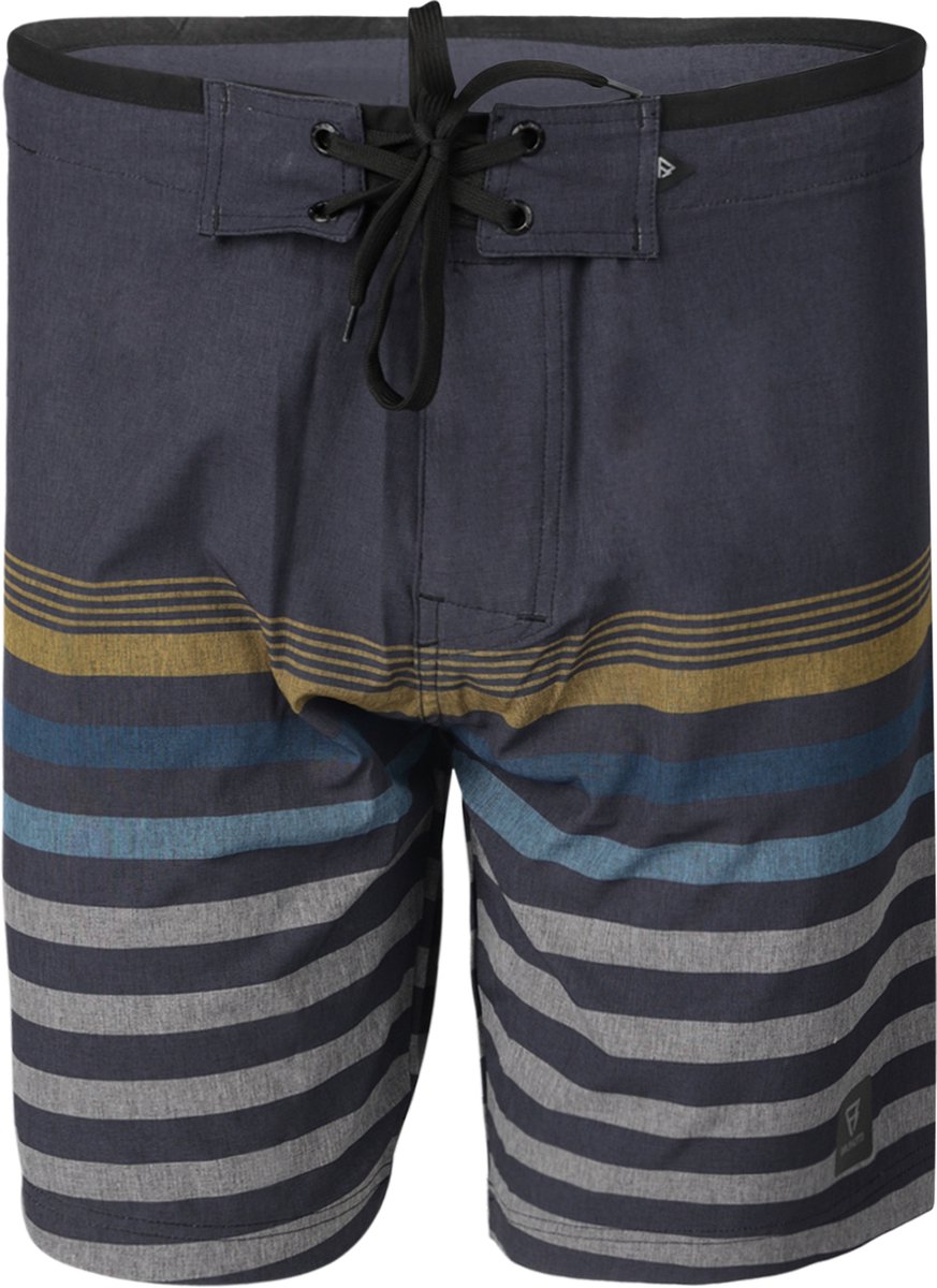 Brunotti Paitor - Stripe Heren Boardshorts - Blauw