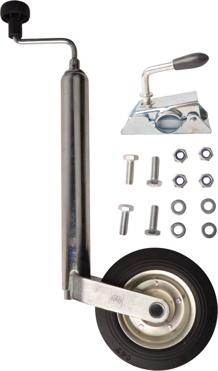 Complete neuswiel set - 48 mm - bestaande uit neuswiel, neuswiel klem en bevestigingsmaterialen van ProPlus — afbeelding 4