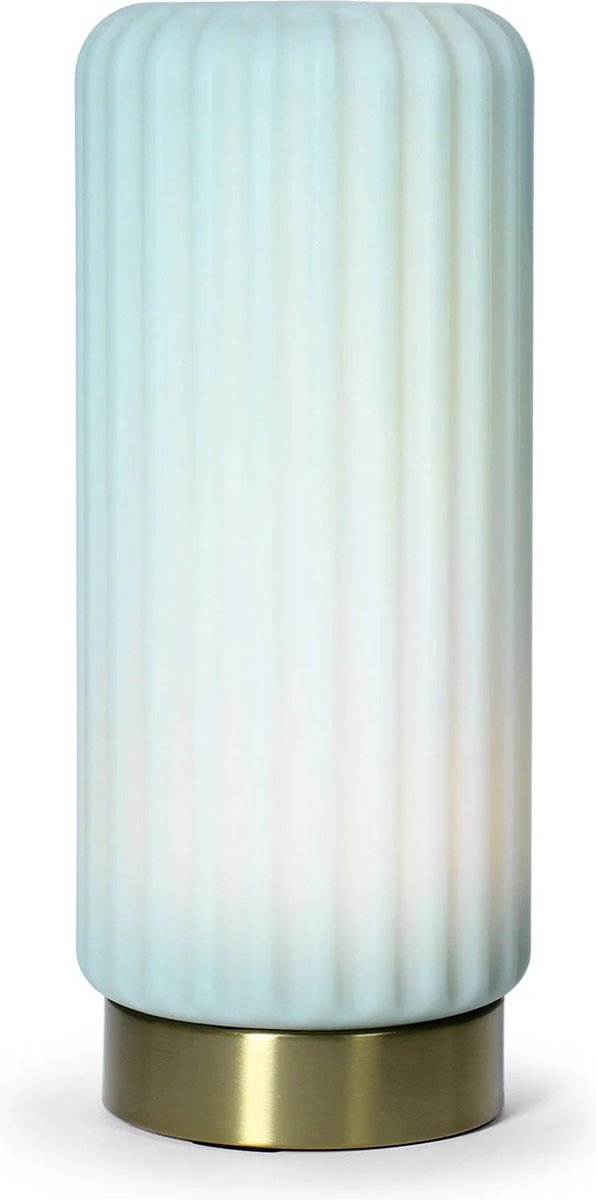 Atelier Pierre - Tafellamp - Sfeerlamp Dentelles 29 Pistache - goud - oplaadbaar - dimbaar