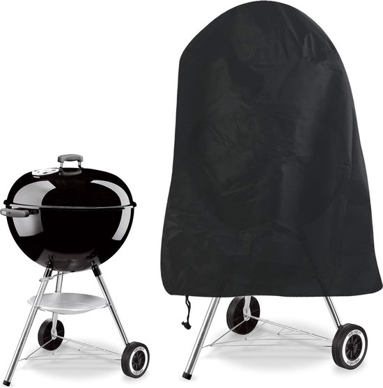 thumbnail: QLSXLB Barbecuehoes 90 X 70 X 110 Cm - Waterdicht Oxford 600D Met Ventilatie, Zwart