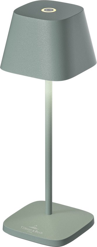 Villeroy & Boch | Naples Micro | Lampe de table rechargeable | intérieur outdoor | IP65 | Dimmable | Olive verte