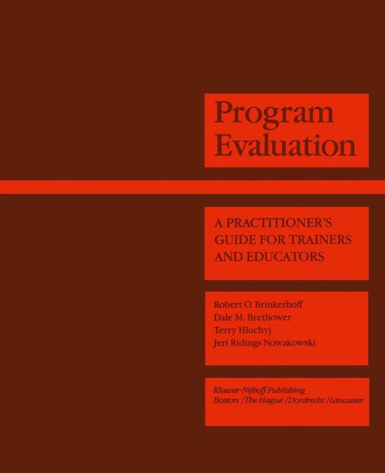Evaluation in Education and Human Services3- Program Evaluat ... - cover