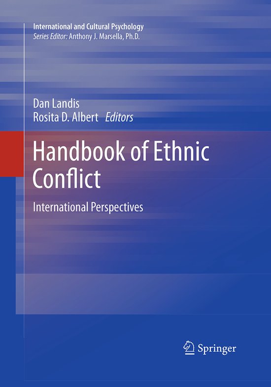 International and Cultural Psychology- Handbook of Ethnic Co ... - cover