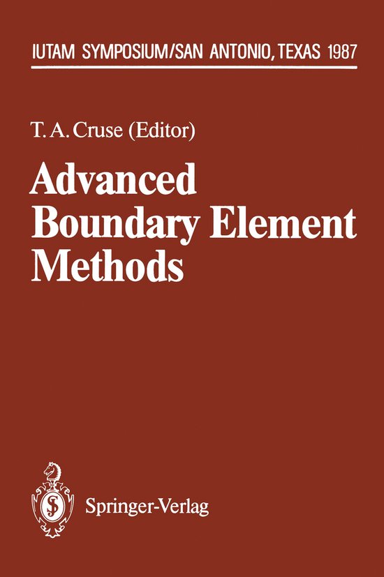 Advanced Boundary Element Methods - cover