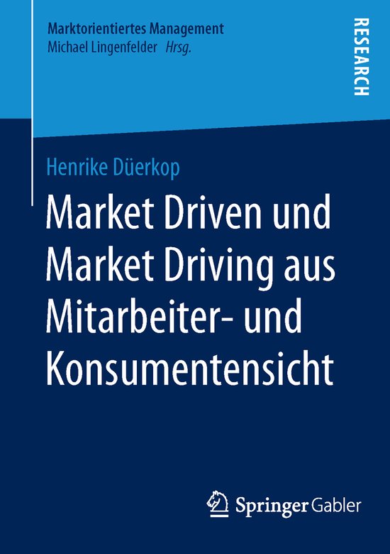 Market Driven und Market Driving aus Mitarbeiter und Konsume ... - cover