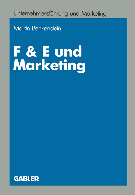 F & E und Marketing - cover