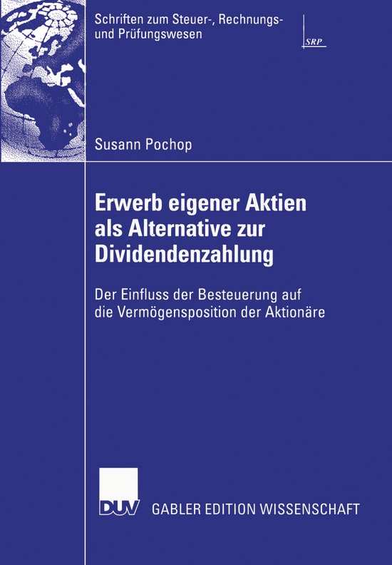 Erwerb eigener Aktien als Alternative zur Dividendenzahlung - cover