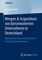 Mergers Acquisitions von boersennotierten Unternehmen in Deutschland