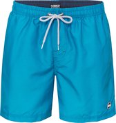 Happy Shorts Heren Zwemshort Effen Teal Blauw - Maat XL - Zwembroek