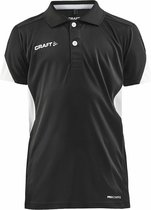 Craft Pro Control Impact Polo Jr 1908227 - Black/White - 146/152