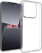 Xiaomi 14 Hoesje - MobyDefend Transparante TPU Gelcase - Volledig Doorzichtig - GSM Hoesje - Telefoonhoesje Geschikt Voor Xiaomi 14