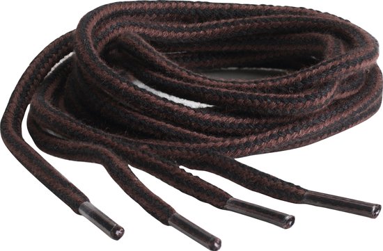 Springyard Shoelaces Round 4.5 mm - veters rond - zwart/bruin - 120cm - 1 paar