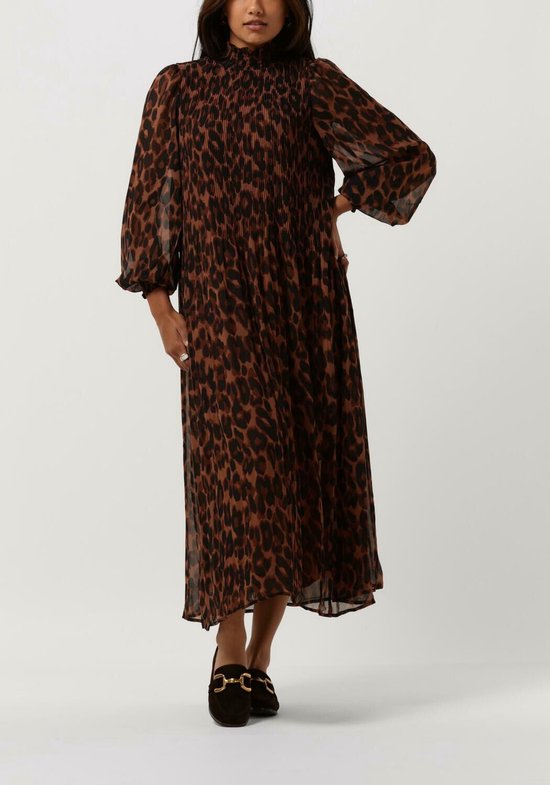 Minus Mia Smock Long Dress 1 Robes - Marron