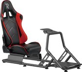 Ranqer Racestoel - Simulator Chair - Racing seat - Cockpit Simulator - Universele Race Simulator - Volledig Verstelbaar - Bruikbaar met Racestuur - speelstoel