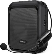 SHIDU S40 Spraakversterker Draadloos - Stemversterker - Geluidversterker - Draagbare Bluetooth Luidspreker en Draadloze Headset - Oplaadbare Stemversterker voor Leraren - Reizigers - Vergaderingen - Muzikanten