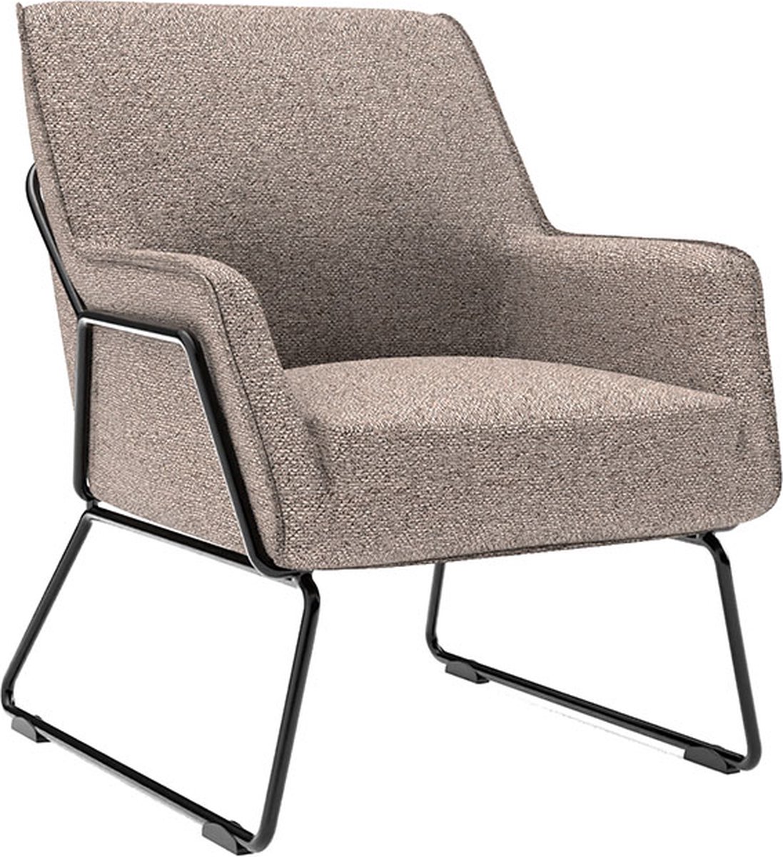 Bubalou loungestoel voor buiten - all-weather buitenstoel - comfortabel en weerbestendig - light taupe