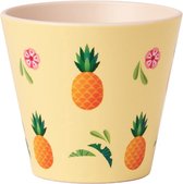 Quy Cup - 90ml Ecologische Reis Beker - Espressobeker “Ananas” 7x7x7cm