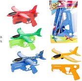 Toi-Toys Foam Vliegtuig 23 cm Verschillende Kleuren
