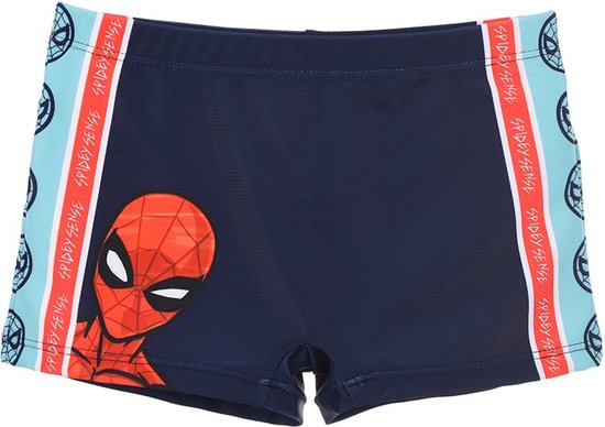 Marvel Spiderman Zwemboxer / Zwembroek - Navy - Maat 104