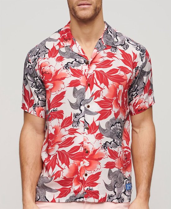 Superdry Hawaiian Resort Shirt Met Korte Mouwen Veelkleurig M Man