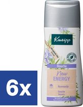Kneipp New Energy Douchegel Rozemarijn - 6 x 200 ml