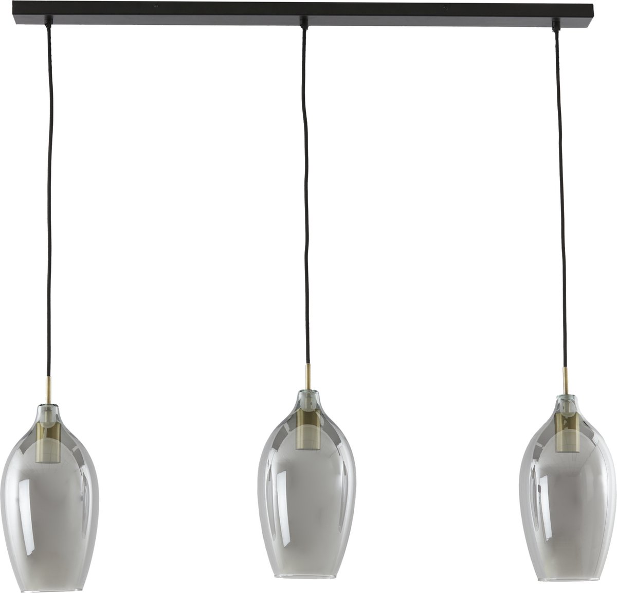 Light & Living - Hanglamp Lukaro - 100x16.5x32cm - Grijs