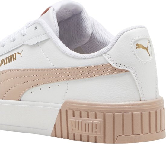 PUMA Carina 2.0 Dames Sneakers - PUMA White-Rose Quartz-PUMA Gold - Maat 39 - PUMA