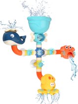 Stena Badspeelgoed Waterval Waterdieren - Waterglijbaan - Badspeeltjes - Bad Speelgoed - Jongen/Meisje - Baby/1 jaar/2 jaar/3 jaar - Kinderen
