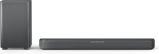 Foto: Philips tab5309 soundbar met subwoofer draadloos 2 1 kanalen mini soundbar kleine soundbar voor tv of pc 120 w max 240 w dts virtual x klein lager profiel en beperkte breedte