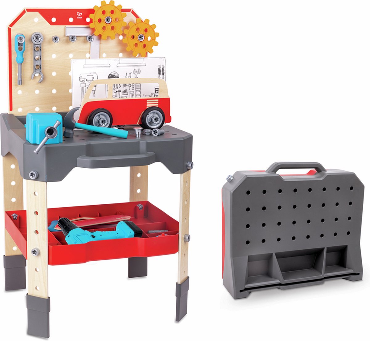 Hape Voertuig Service & Reparatie Werkbank