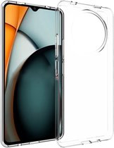 Accezz Hoesje Geschikt voor Xiaomi Redmi A3 Hoesje Siliconen - Accezz Clear Backcover - Transparant