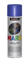 Maston Mark Marking Paint - Mat - Blauw - Markeringsspray - 500 ml